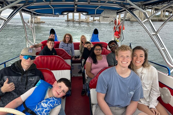 Dolphin-Watching Speedboat Cruise in Destin Harbor - Leaving Destin Harbor on a 14-seat boat