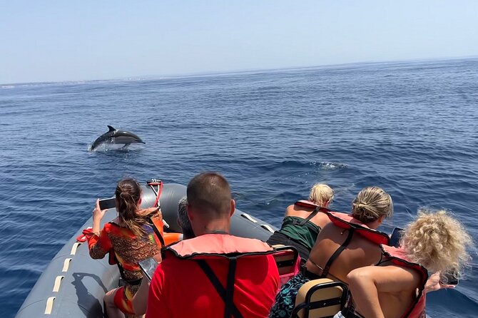 Dolphins & Benagil Caves with Biologist guide - From Parchal to the open water