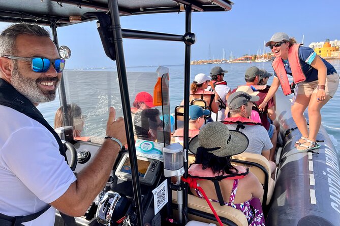 Dolphins & Benagil Caves with Biologist guide - Small-group service and onboard extras
