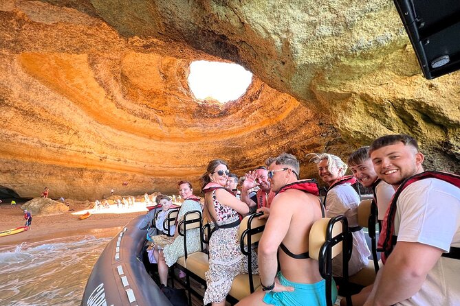 Dolphins & Benagil Caves with Biologist guide - Algar Seco and A Boneca