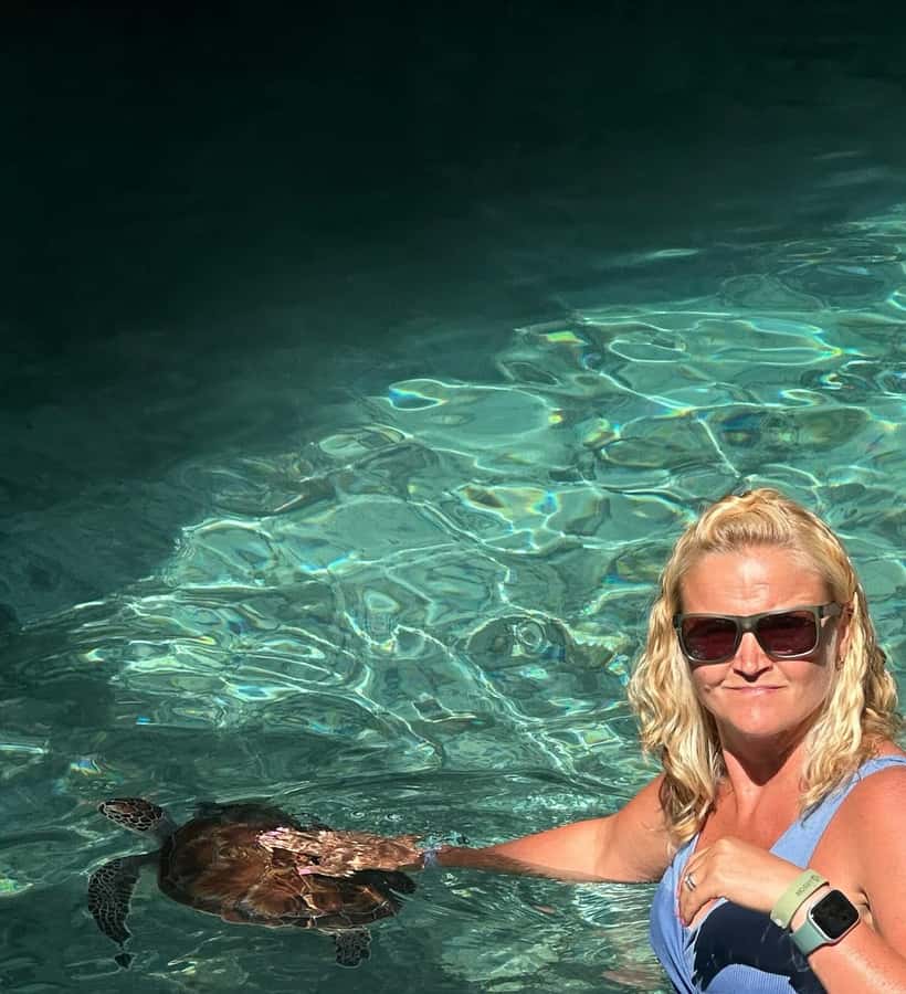Dolphins tour + mnemba island snorkeling + salaam turles - A break for fruit, photos, and swimming