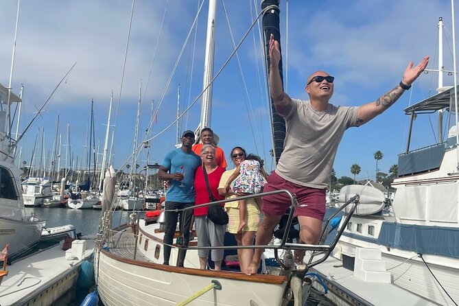 Experience Oceanside Sailing with Whales and dolphins! - Searching for dolphins and whales off the coast