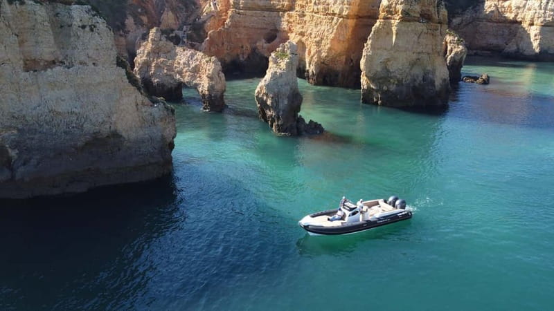 Explore Benagil, Ponta da Piedade and Dolphins in Algarve - Alfanzina Lighthouse and the coast between stops