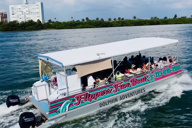 !! Flippers Fun Boat !! Dolphin Adventure Clearwater Beach! - Sunset views and the 4:45 pm departure