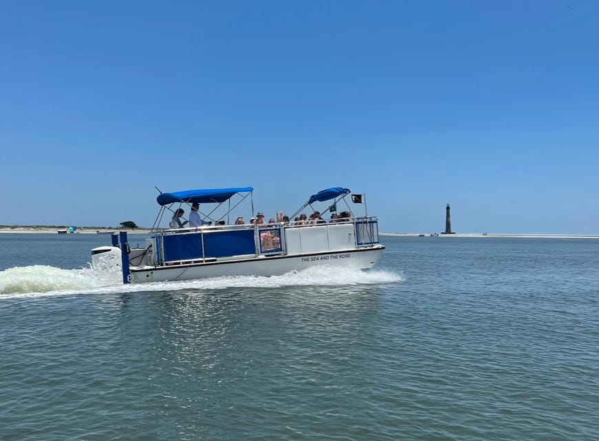 Folly Beach: Morning Dolphin Boat Trip to Morris Island - Why the pontoon boat and small group matter