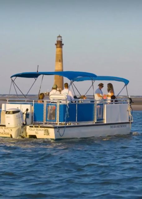 Folly Beach: Sunset Dolphin Boat Tour to Morris Island - What to bring and what to leave behind