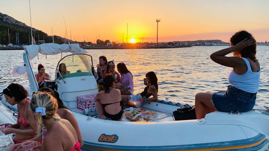 From Cagliari: sunset dolphin watching tour - Calamosca: an easy first taste of the coast