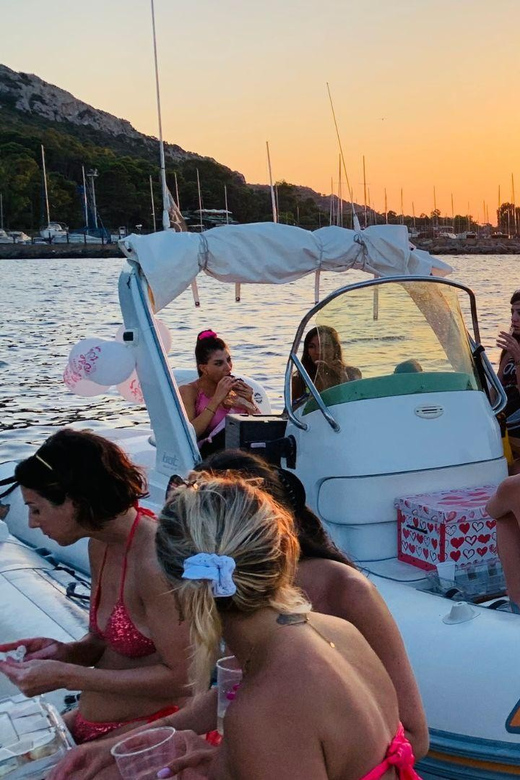 From Cagliari: sunset dolphin watching tour - Cala Bernat beneath the Cala Capo Sant’Elia lighthouse