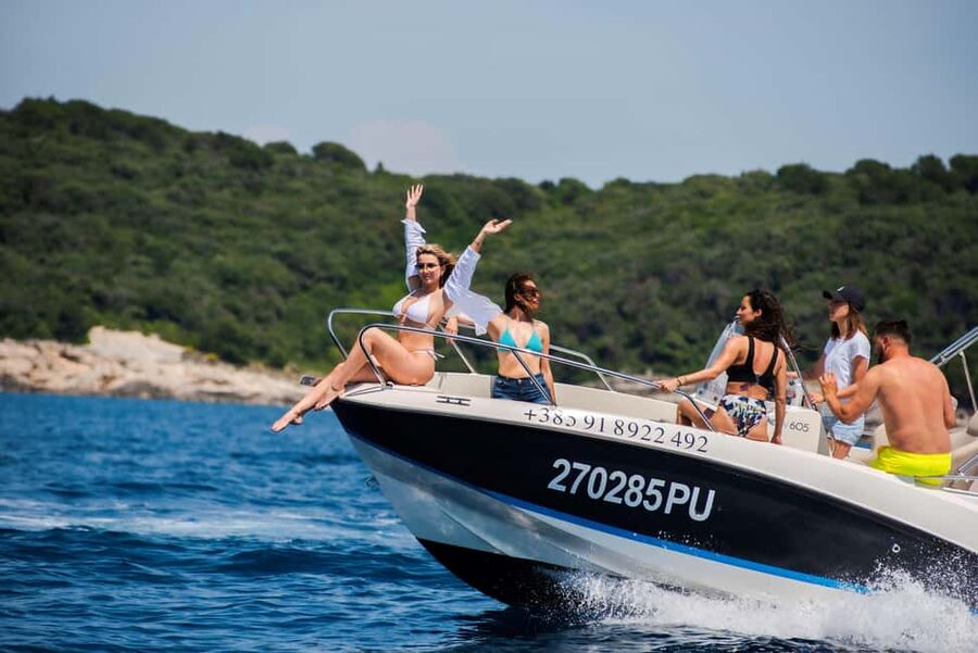 From Fazana: Dolphin watching and snorkeling in Blue Cave - Is $365 good value for six people?