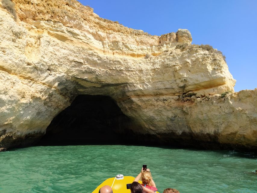 From Vilamoura: 2.5-Hour Benagil Cave and Dolphins Boat Tour - Setting out from Vilamoura Marina