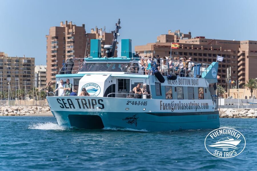 Fuengirola: Catamaran Tour to Spot Dolphins - Leaving Fuengirola Harbour from Gate 3