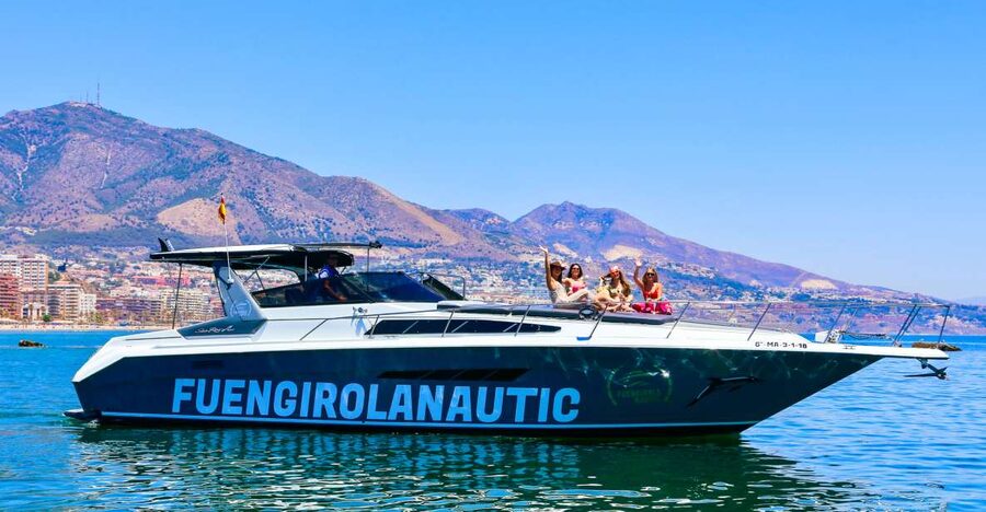 Fuengirola: Dolphin Watching by Yacht with Snacks and Drinks - Leaving Fuengirola Port on a 15-meter yacht
