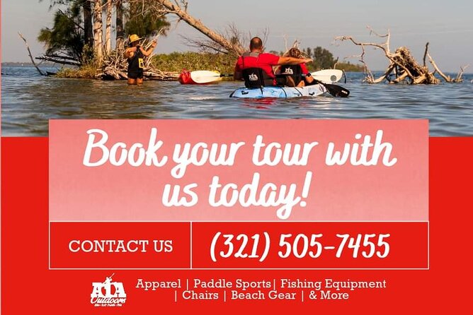 Fully Guided Kayaking Backwater Manatee and Dolphin Tour - Meeting at A1A Outdoor Center