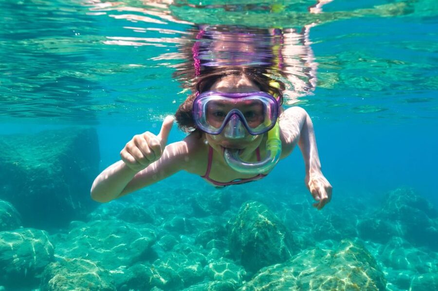 Golfo Aranci: Dolphin Watching and Snorkeling Boat Tour - From Sos Aranzos toward Cape Figari