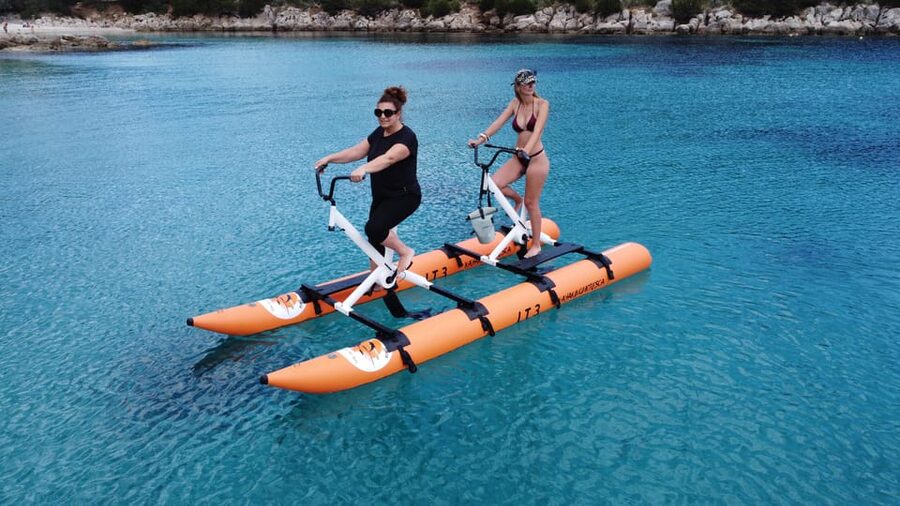 Golfo Aranci: Hydrobike Experience with Aperitif & Dolphins - What the $65 price really covers