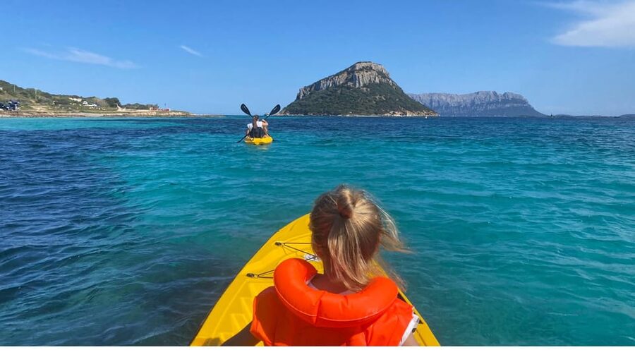 Golfo Aranci: Small group Kayak tour with Aperitif &dolphins - The value of $58 per person