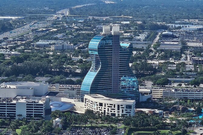 Guitar Hotel or Miami Dolphins Stadium Helicopter Tour - Key points at a glance