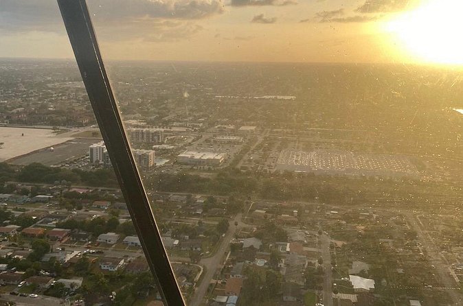Guitar Hotel or Miami Dolphins Stadium Helicopter Tour - Choosing sunset, nighttime, or a doors-off upgrade