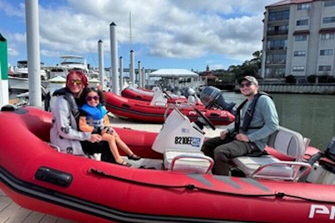 Hilton Head Guided Dolphin Watching & Sightseeing Tour via Mini Boat - Speed, wakes, and the real feel of the ride