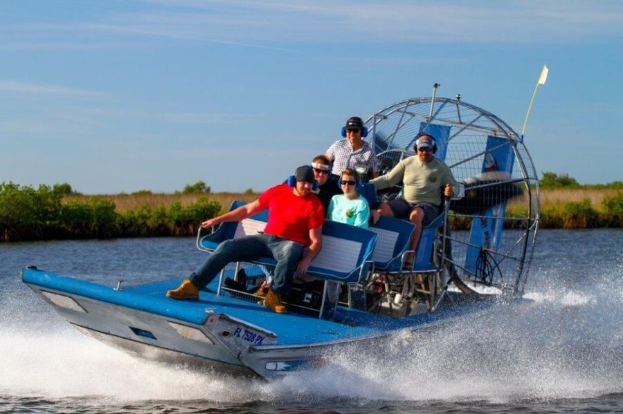 Homosassa: Gulf of Mexico Airboat Ride and Dolphin Watching - Key points at a glance