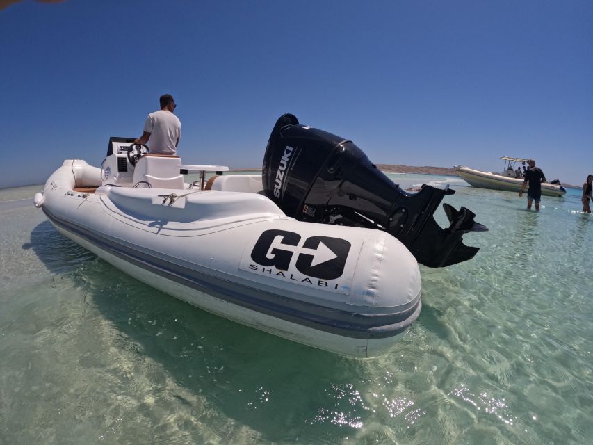 Hurghada: 4 Island Hopping Tour Dolphin, Snorkeling & Lunch - The optional five-minute parasail