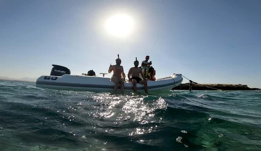 Hurghada: Private Speedboat to Dolphin House with Pickup - The pickup from Hurghada