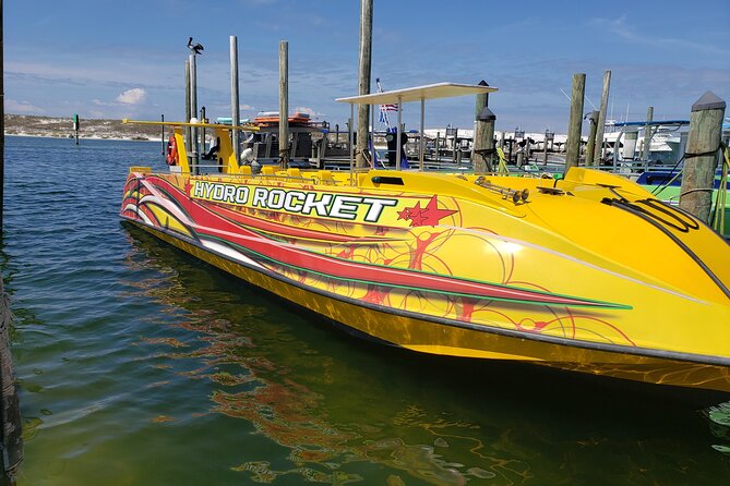 Hydro Rocket Dolphin Sightseeing Boat Tour from Destin - What the $34 price really includes