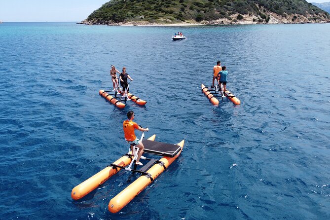 Hydrobike tour with aperitif and dolphins - Who will enjoy the hydrobike most
