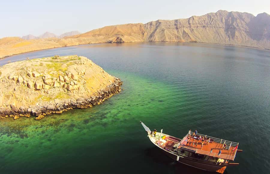 Khasab: Half-Day Dhow Cruise with Dolphin Watching - Watching for dolphins in the Musandam fjords
