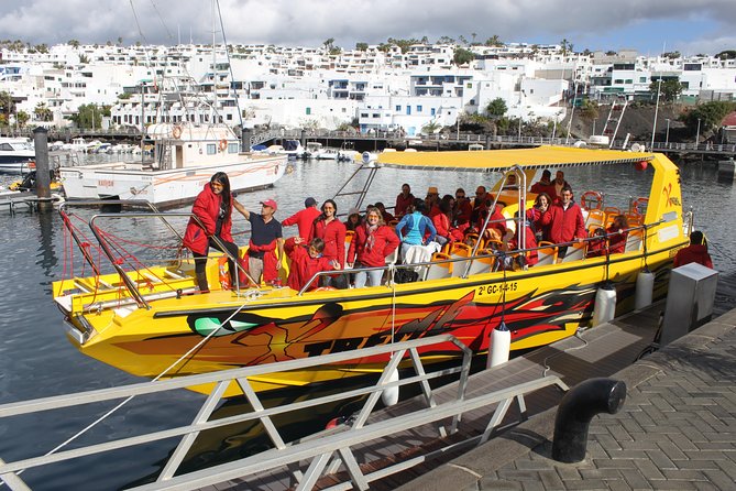 Lobos Island - The dolphin route - A fast boat and a search for wild dolphins