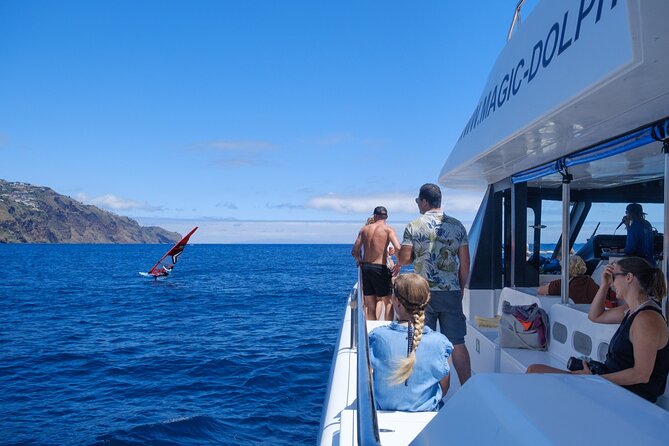 Madeira Dolphin and Whale Watching on a Ecological Catamaran - The return route past Cabo Girão and Câmara de Lobos