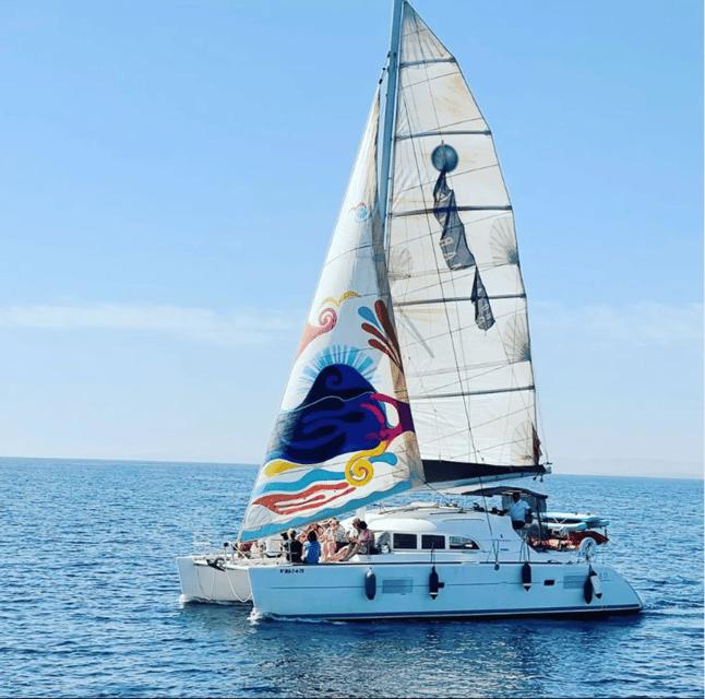 Marbella: Group Dolphin Watching Catamaran Tour with Snacks - The best part, space to stretch out on Daria