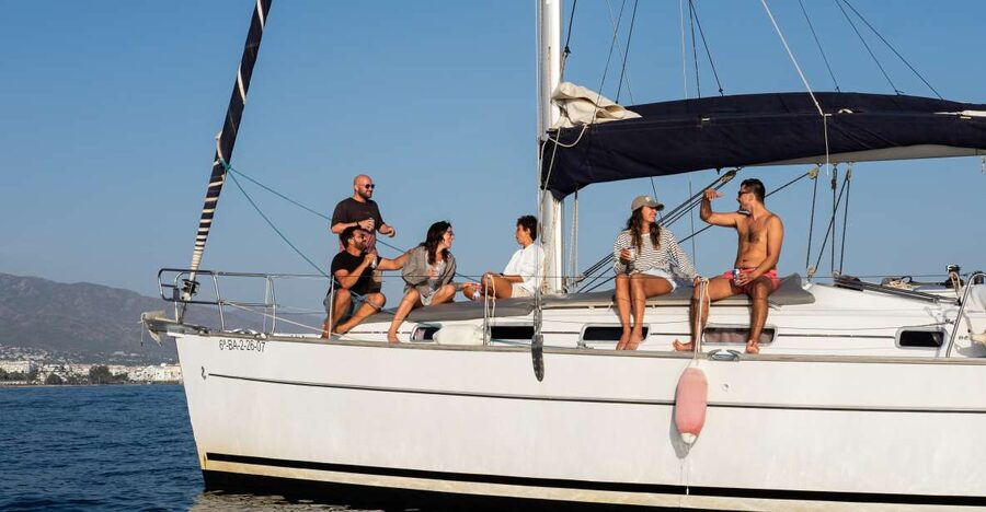 Marbella: Sailing & Dolphin Watching with Snacks and Drinks - Setting sail from Puerto Banús