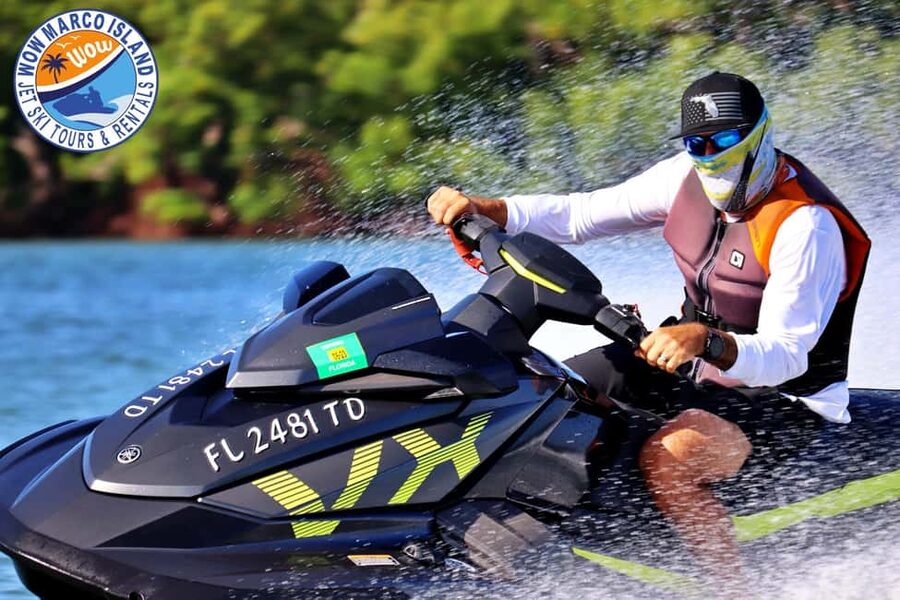 Marco Island: Dolphin Jet Ski Tour - Setting out from 750 Palm Point Drive