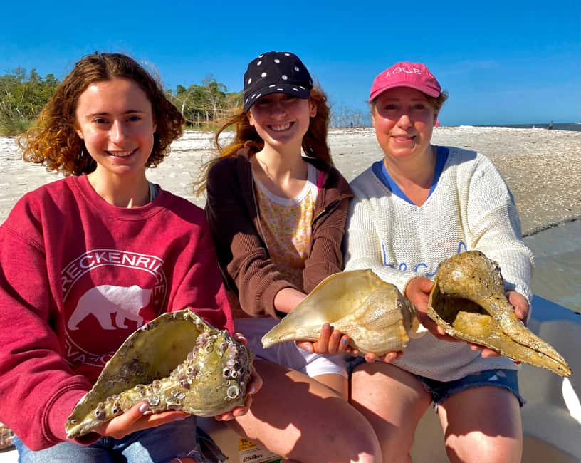 Marco Island: Private Shelling & Dolphin Excursion - Shelling on a quiet barrier island