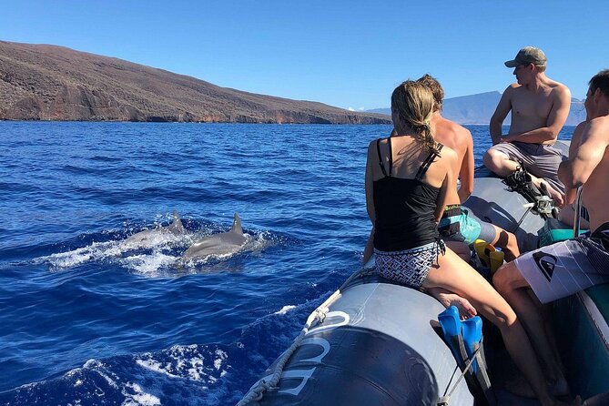 Maui Eco-Raft: 2 Hour Dolphin Watch Sightsee Tour (Semi-Private) - Setting out from Lahaina on a low raft