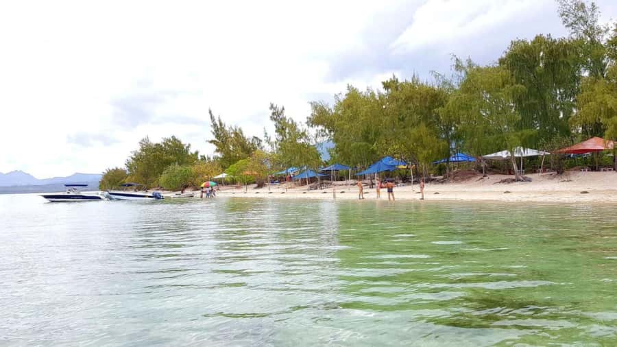 Mauritius: Ocean Swim with Dolphins - Crystal Rock and the Le Morne view