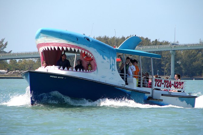 Mega Bite Dolphin Tour Boat in Clearwater Beach - The mega wake and dolphin search
