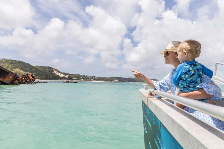 Moreton Island: Marine Discovery Cruise & Dolphin Viewing - The 75-minute crossing to Tangalooma