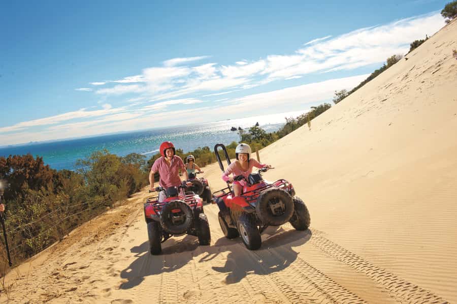 Moreton Island: Tangalooma ATV Quad Bike & Dolphin Feeding - Free time between the ATV ride and sunset