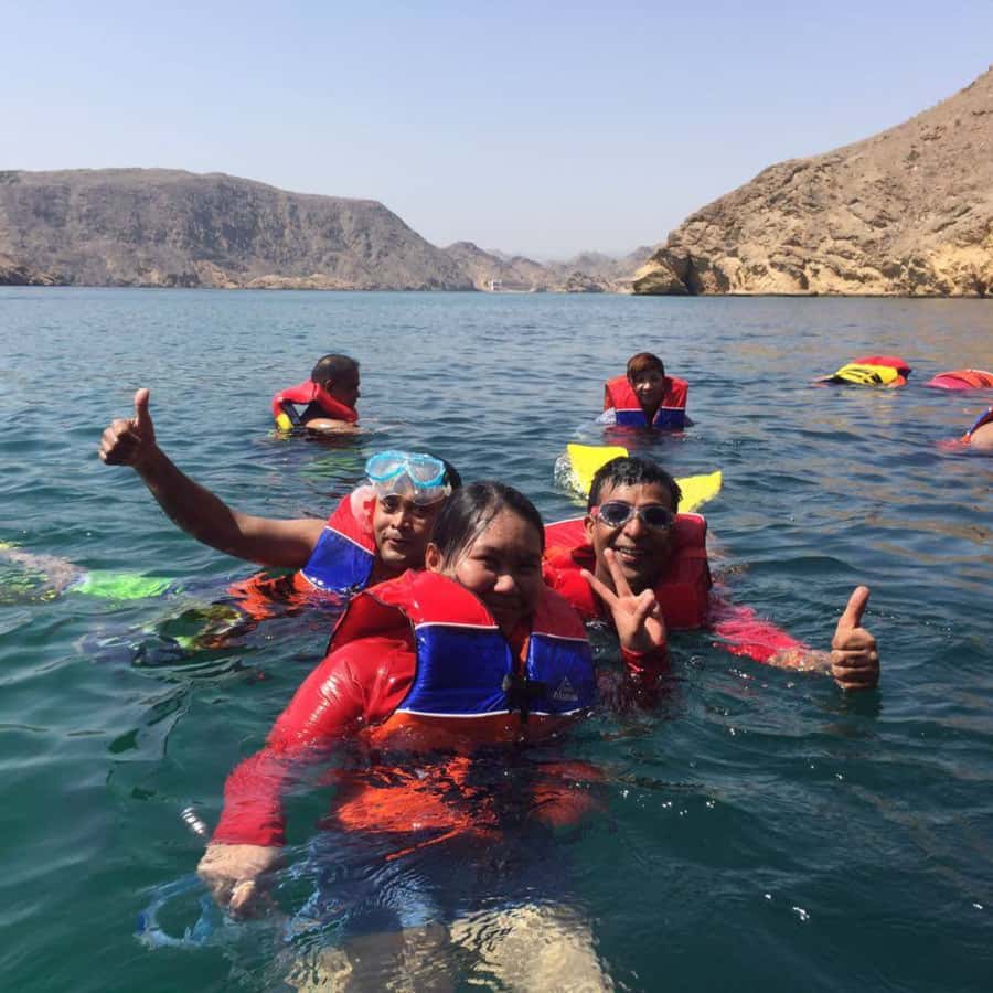 Muscat: Dolphin Watching and Snorkeling Trip - Watching dolphins along the Omani coast