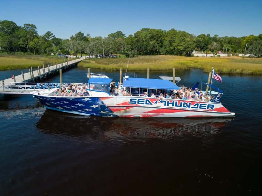 Myrtle Beach: Dolphin Cruise on the Sea Thunder - The Intracoastal Waterway sets the pace