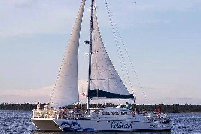 Orange Beach Dolphin Sailing Cruise aboard Catamaran - Drinks, Music, and the Social Side of the Cruise