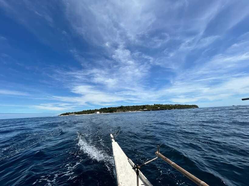 Pamilacan island: Dolphins, snorkel, lunch and walking tour - A local lunch beside the sea