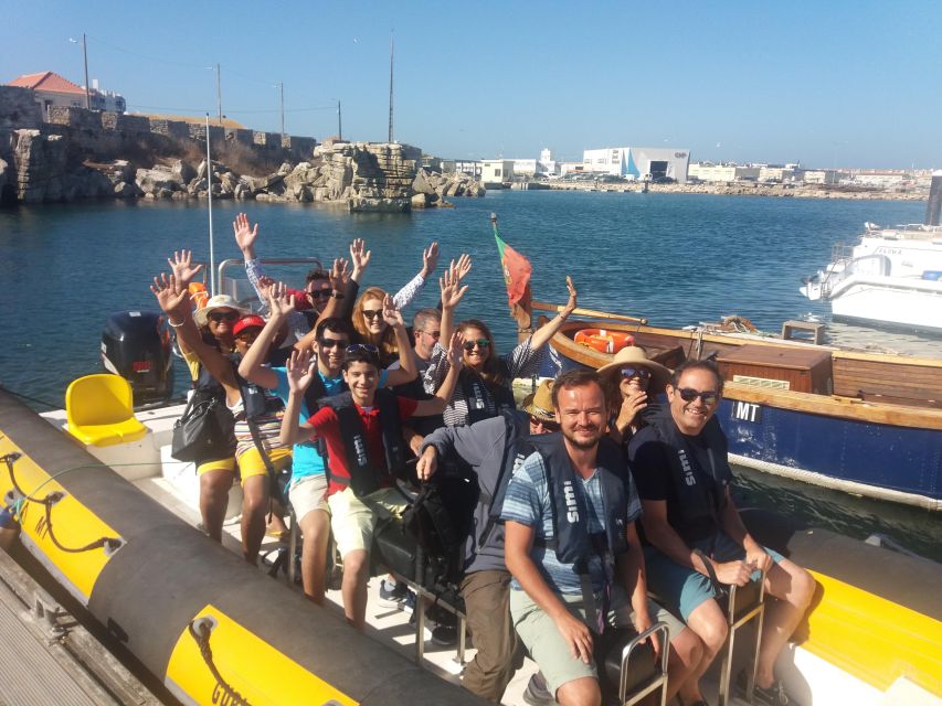 Peniche: Dolphin Route Boat Trip - Watching for Roaz Corvineiro dolphins