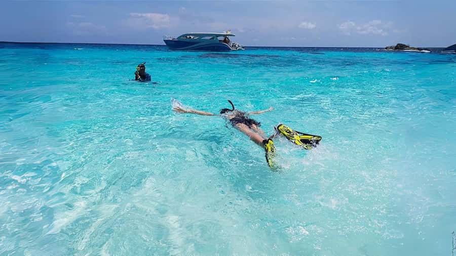 Phuket: Raya Island, Maithon Island, & Dolphin Spotting Tour - Pirates Beach on Raya Noi Island