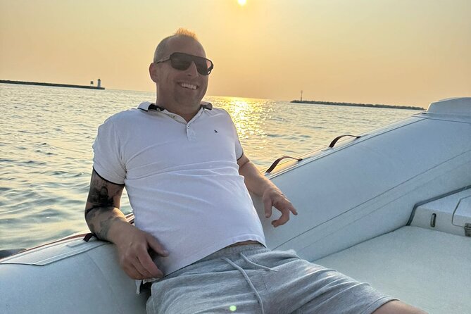 Porec Sunset Shared Cruise on Speedboat with Dolphin Sightseeing - Leaving Poreč at 7:00 pm