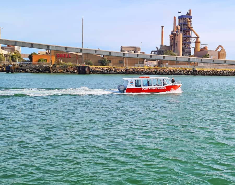 Port Adelaide: Dolphin and Maritime Cruise - Starting beside Port Adelaide’s red and white lighthouse
