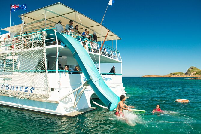 Port Stephens: Splash 'n' Slide Dolphin Cruise - Wharf 1 is the starting point