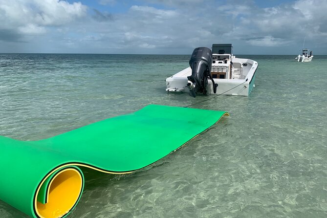Private Boat Tour to Sand Bar Snorkel Dolphins and Sunset - Sandbars, Shallow Water, and Open Space